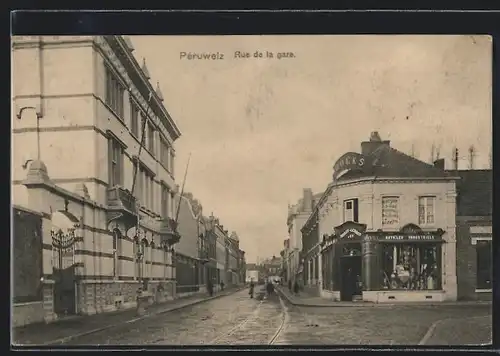 AK Péruwelz, Rue de la gare