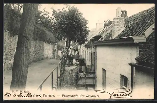 AK Verviers, Promenade des Recollets