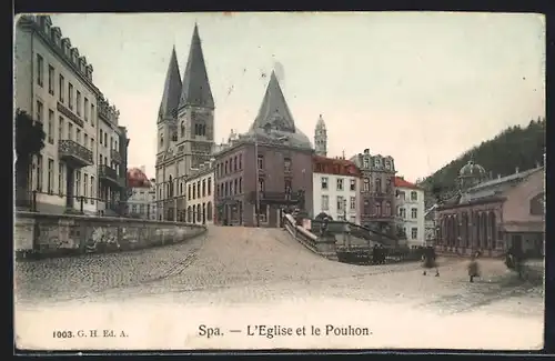 AK Spa, L`Eglise et le Pouhon