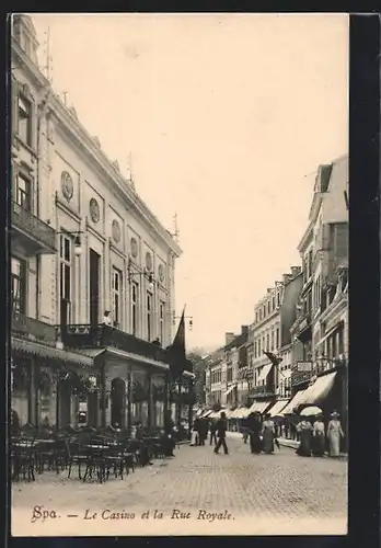 AK Spa, Le Casino et la Rue Royale