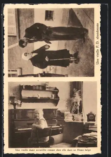 AK Huy, Aide aux Personnes Déplacées, 35 Rue du Marché, Une vieille P. D. abandonnée