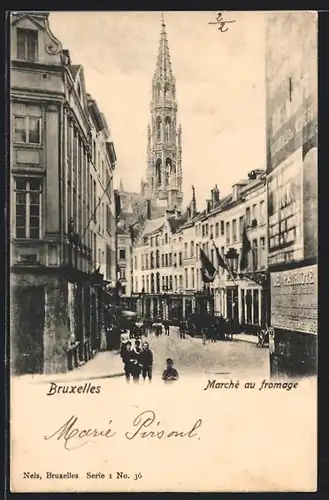 AK Brüssel / Bruxelles, Marché au fromage