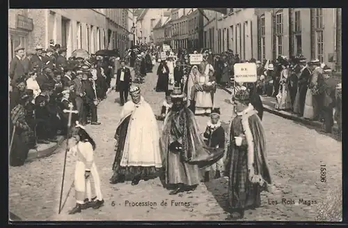 AK Furnes, Procession de Furnes, Les Rois Mages