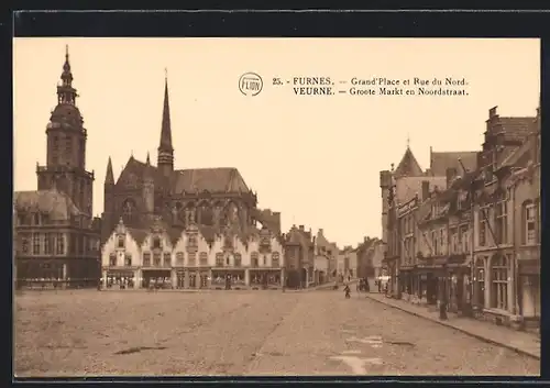 AK Furnes, Grand`Place et Rue du Nord