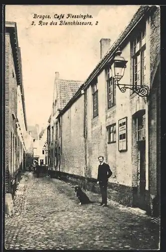 AK Bruges, Café Flessinghe, 2, Rue des Blanchisseurs