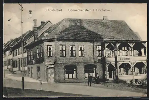 AK Benneckenstein i. Hoch-Harz, Hotel Fürstenhof