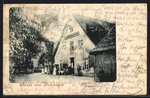 AK Dedesdorf, Hotel Landwührder Hof von H. Meyer
