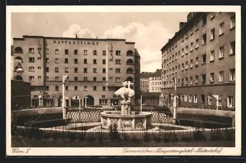 AK Wien, Gemeindebau, Margaretengürtel-Matteottihof