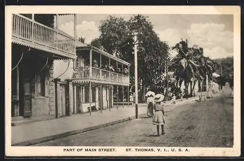 AK St. Thomas, Part of Main Street