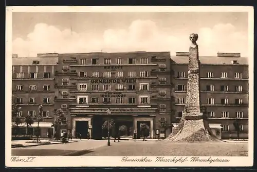 AK Wien, Gemeindehaus Winarskyhof und Winarskystrasse