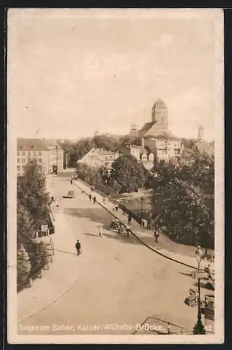 AK Sagan am Bober, Kaiser-Wilhelm-Brücke