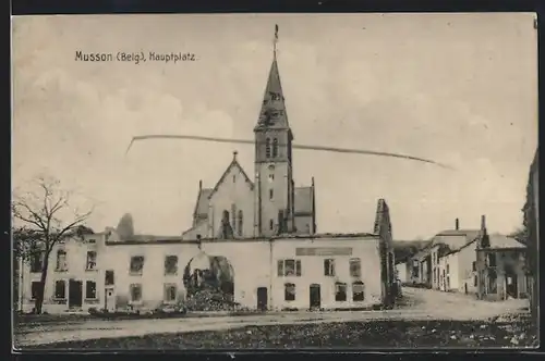 AK Musson, Blick auf den Hauptplatz