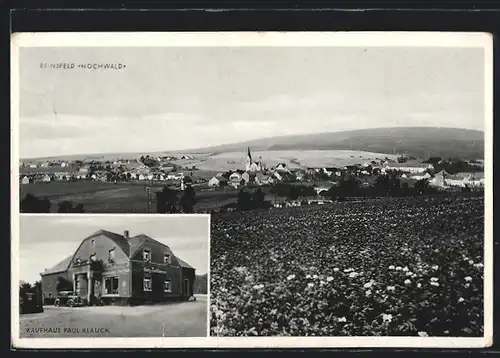 AK Reinsfeld /Hochwald, Kaufhaus Paul Klauck, Teilansicht