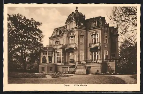 AK Bonn a. Rh., Ansicht der Villa Gerda