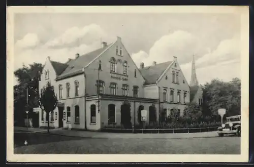 AK Delmenhorst i. O., Bahnhofs-Hotel