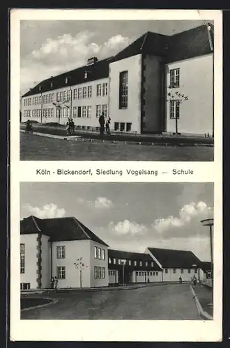 AK Köln-Bickendorf, Siedlung Vogelsang, Schule