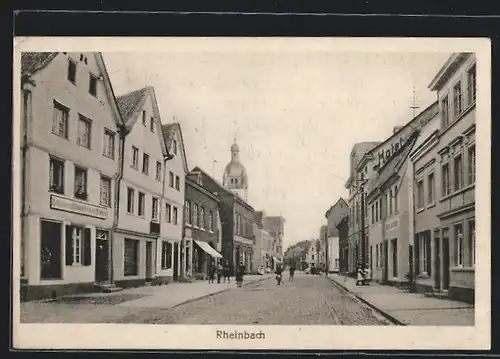 AK Rheinbach, Strassenpartie mit Geschäften