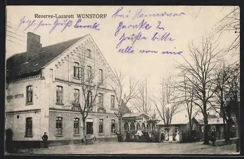 AK Wunstorf, Reserve-Lazarett