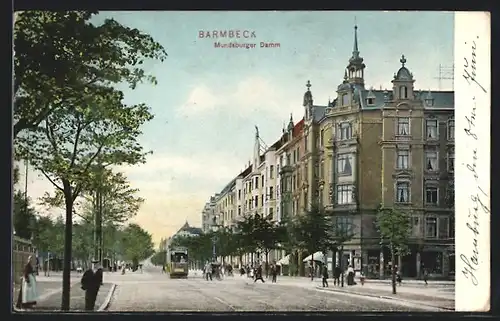 AK Hamburg-Barmbek, Mundsburger Damm