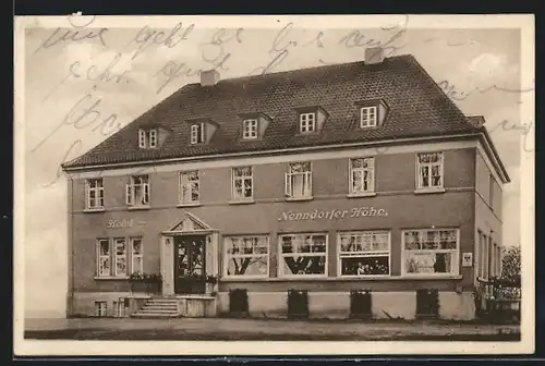 AK Schaumburg, Pension-Restaurant Nenndorfer Höhe