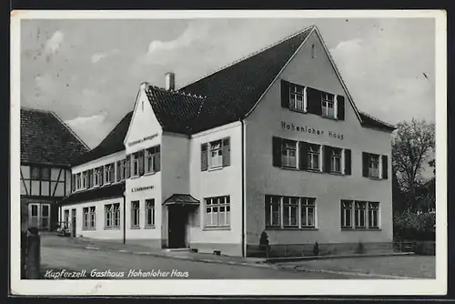 AK Kupferzell, Gasthaus und Metzgerei Hohenloher Haus