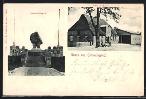 AK Hemmingstedt, Holms Gasthaus, Dusenddübelswarf