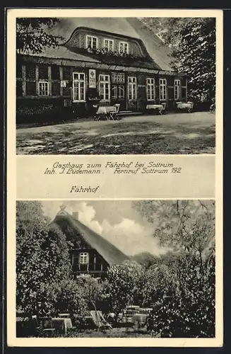AK Sottrum b. Rotenburg, Gasthaus zum Färhof