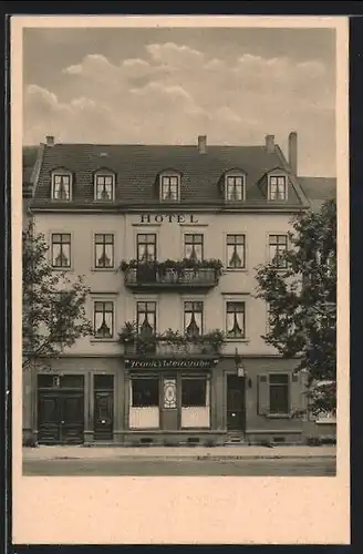 AK Heidelberg, Hotel Frank`s Weinstube, Bahnhofstrasse 9