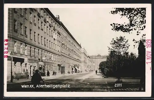 AK Wien, Allerheiligenplatz