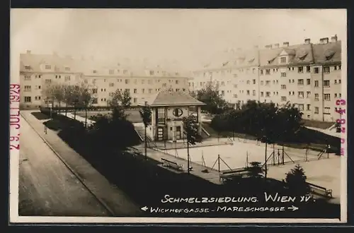 AK Wien, Schmelzsiedlung, Wickhofgasse, Mareschgasse