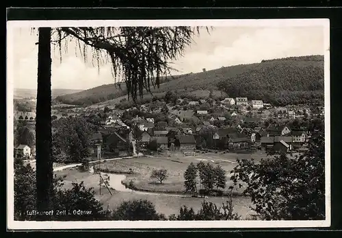 AK Zell im Odenwald, Generalansicht