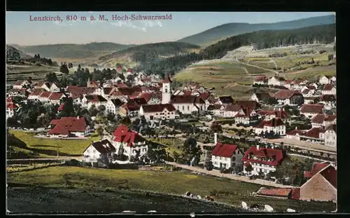 AK Lenzkirch im Hoch-Schwarzwald, Generalansicht