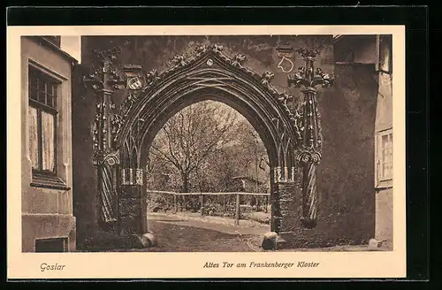 AK Goslar, Altes Tor am Frankenberger Kloster