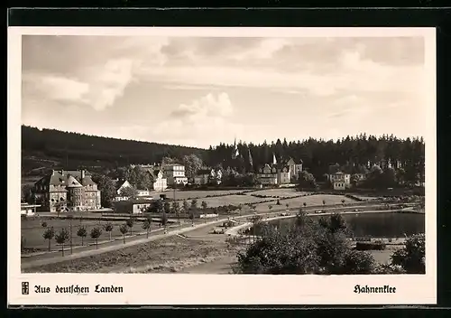 AK Hahnenklee, Teilansicht des Kurortes