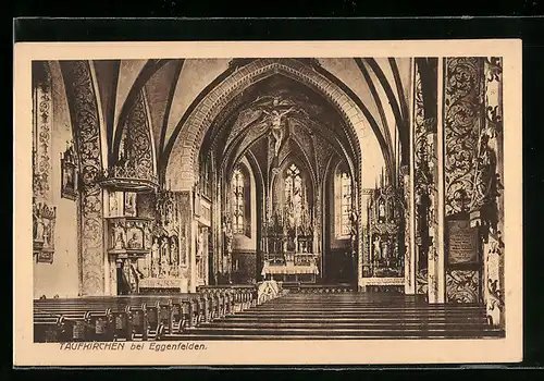 AK Taufkirchen bei Eggenfelden, Kircheninneres