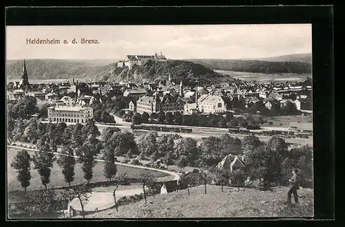 AK Heidenheim a. d. Brenz, Generalansicht