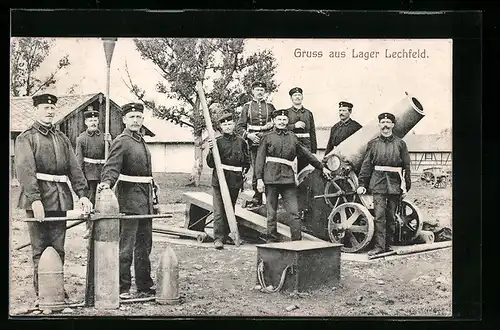 AK Lechfeld, Truppenübungsplatz Lager-Lechfeld, Schwerer Mörser