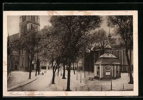 AK Kevelaer, auf dem Kapellenplatz