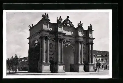 AK Potsdam, Partie am Brandenburger Tor