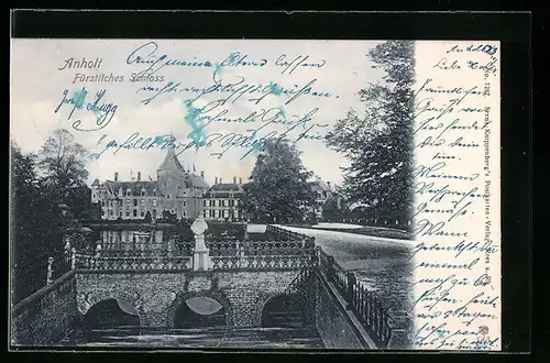 AK Anholt, am Fürstlichen Schloss