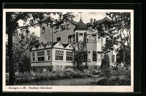 AK Remagen a. Rh., Gasthaus Forsthaus Erlenbusch