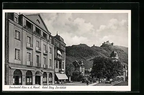 AK Bernkastel-Kues /Mosel, Hotel Burg Landshut