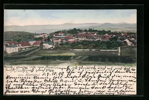 AK Herrnhut, Generalansicht