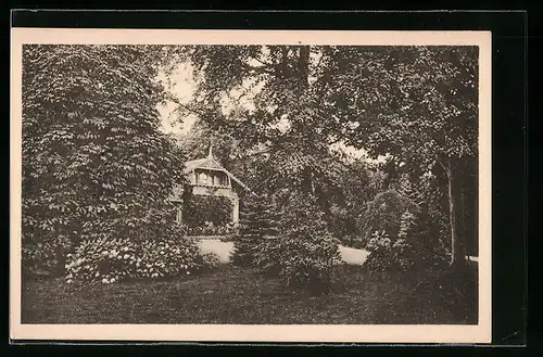 AK Mainz, Partie in den Stadtanlagen