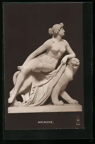 AK Die Skulptur der Ariadne