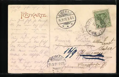 AK Neustadt (Orla), Am Gansenteich