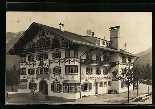 AK Neuhaus bei Schliersee, Terofals Gasthof zur Post