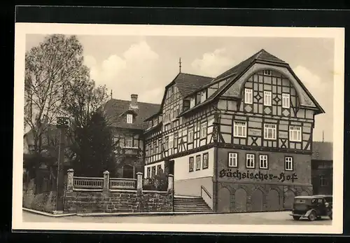 AK Dermbach /Rhön, Gasthaus Sächsischer Hof