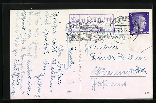 AK Schesslitz, Wallfahrtskirche Gügel und Ruine Giech