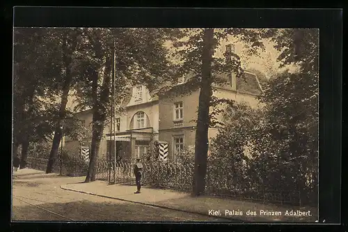 AK Kiel, Palais des Prinzen Adalbert